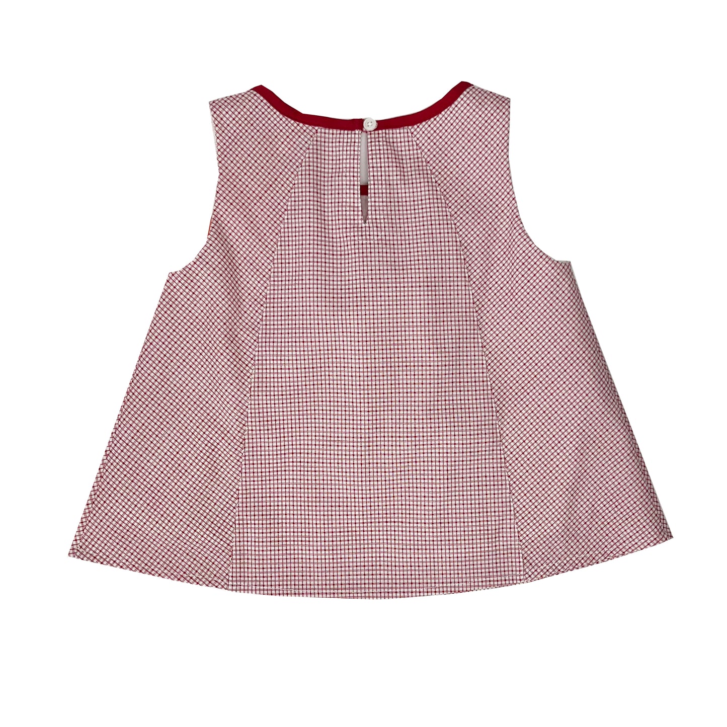 Girl's Sleeveless Stripe Top