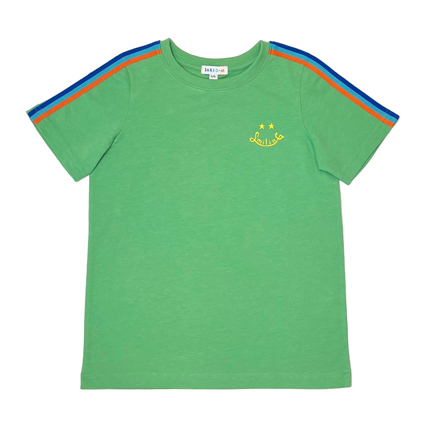 Boy's SS Crew Neck Tee with Smiling Print