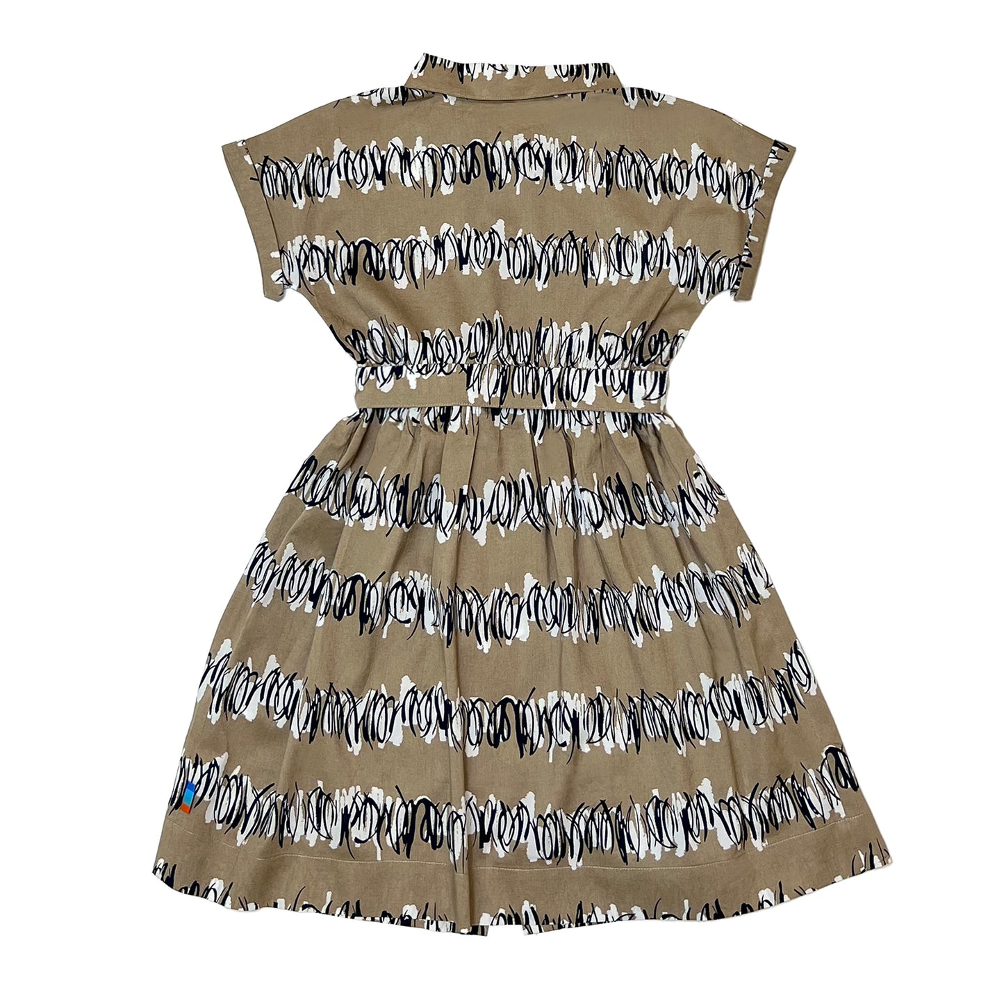 Girl's SS Scribble Shirt Dress