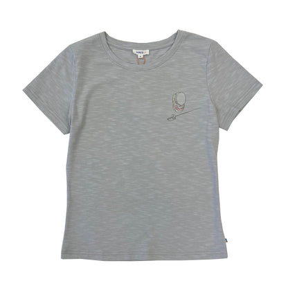 Ladies SS Crew Neck Fencing Tee