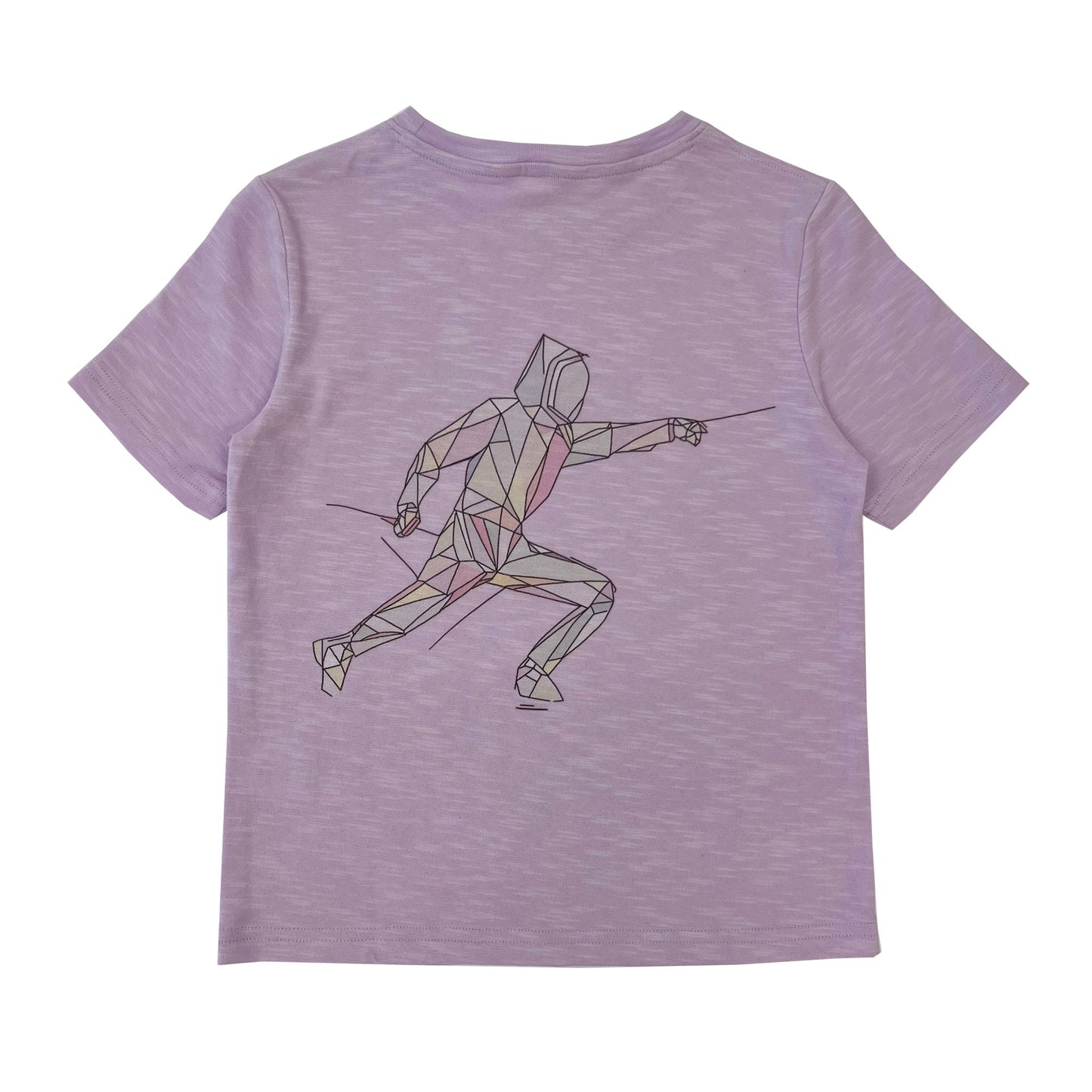 Girl's SS Crew Neck Fencing Tee