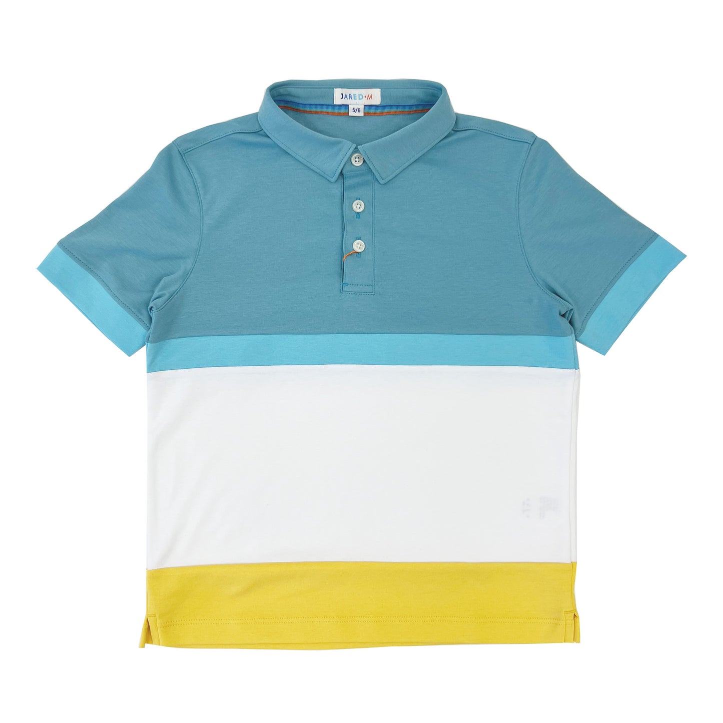 Boy's SS Color Block Polo