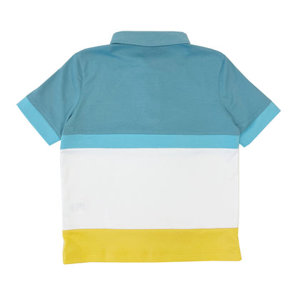 Boy's SS Color Block Polo