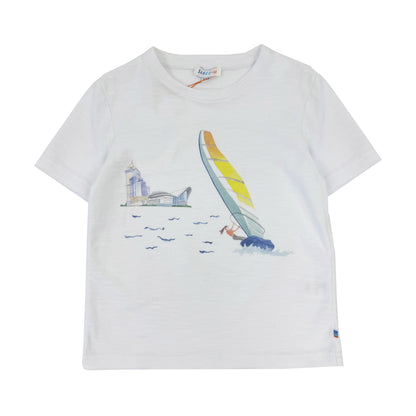 Girl's SS Crew Neck Windsurfing Tee