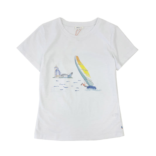 Ladies SS Crew Neck Windsurfing Tee