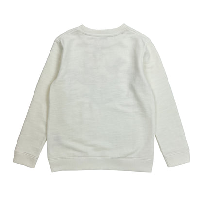 Girl's LS Knit Crew Lovebirds Pullover