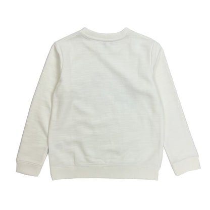 Boy's LS Knit Crew Neck Yeti Pullover