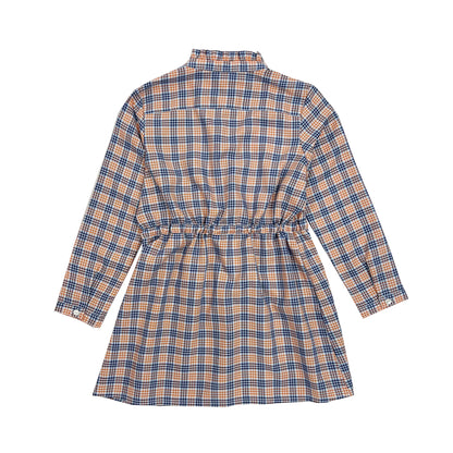 Girl's Ruffle Collar Dress