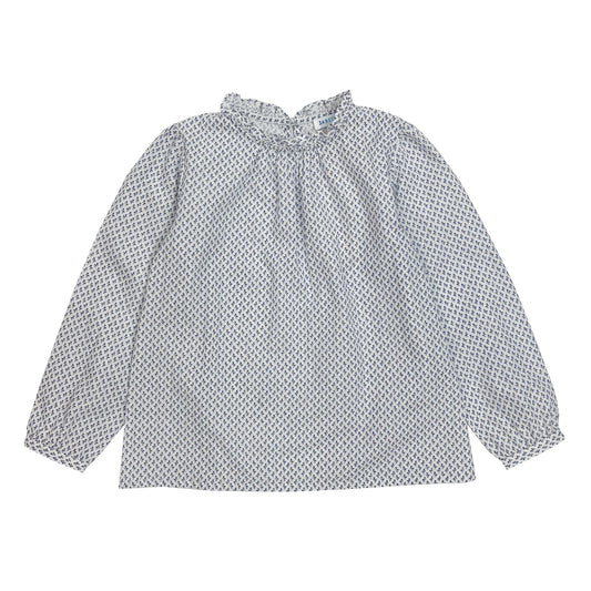 Girl's LS Ruffle  Top