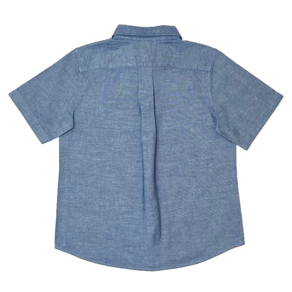 Boy's SS Buttondown Collar Chambray Shirt