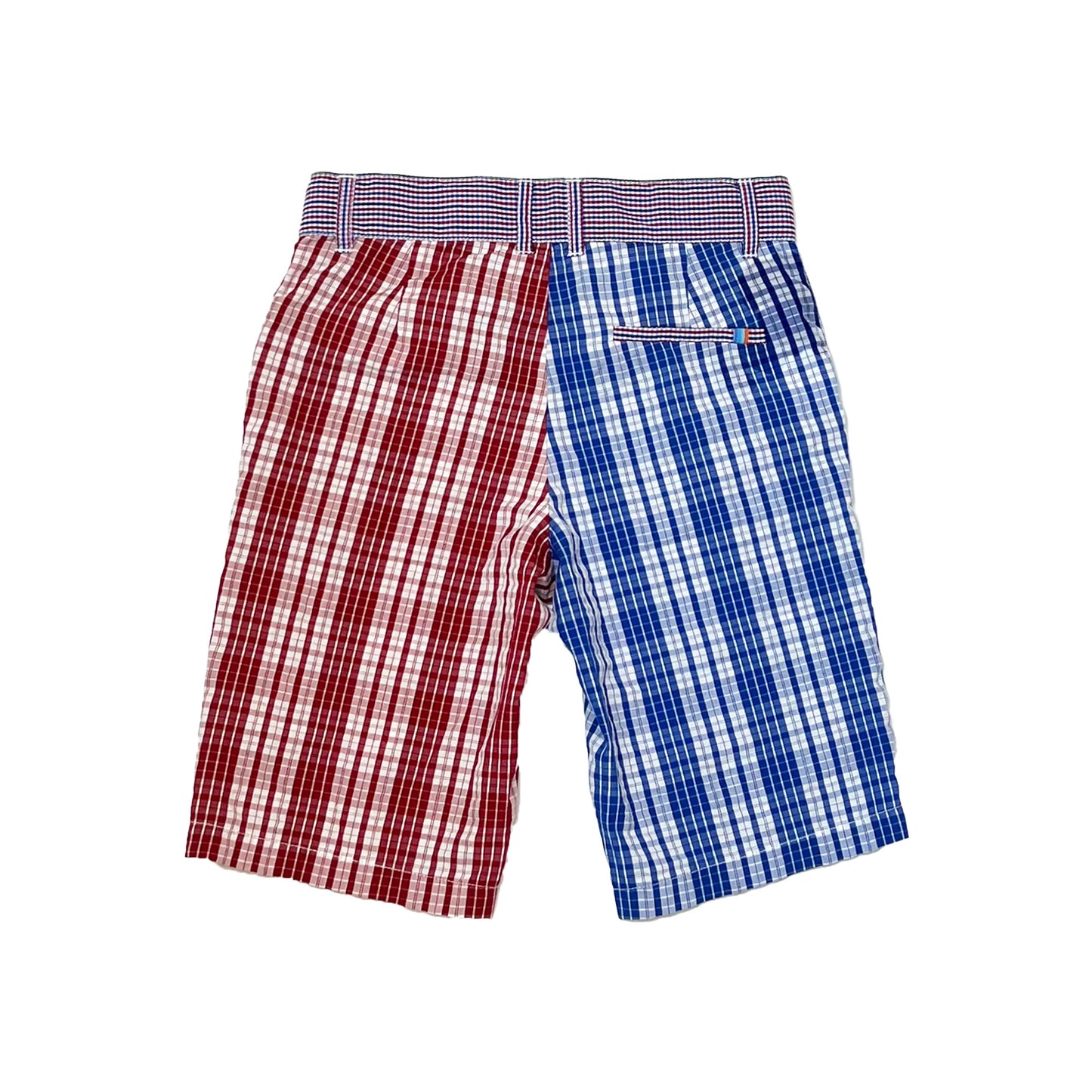 Boy's color block basic slim shorts