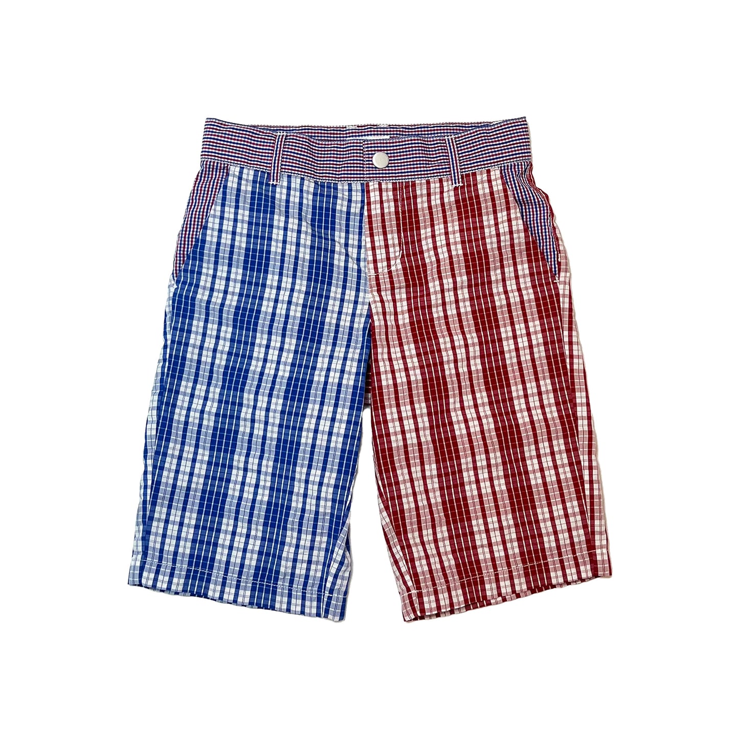Boy's color block basic slim shorts
