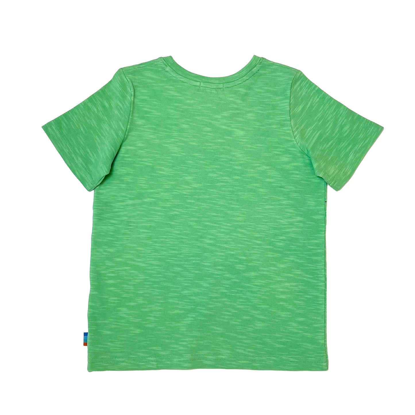 Girl's SS Crew Neck Tee with cycling Bear Print